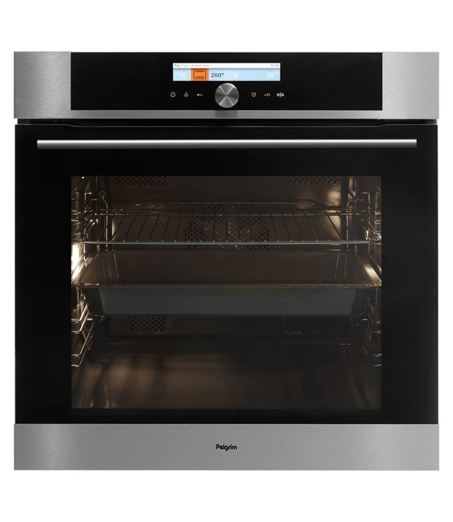 pelgrim ovp826rvs oven nis 60 met pyrolyse